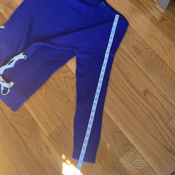 Lauren Ralph Lauren Boat Neck Cobalt Oversize Sweater - Picture 6 of 8